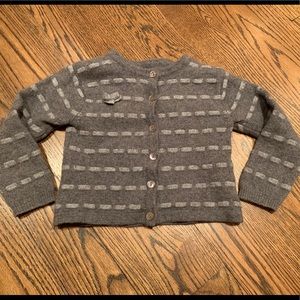 Wool cashmere blend sparkle cardigan